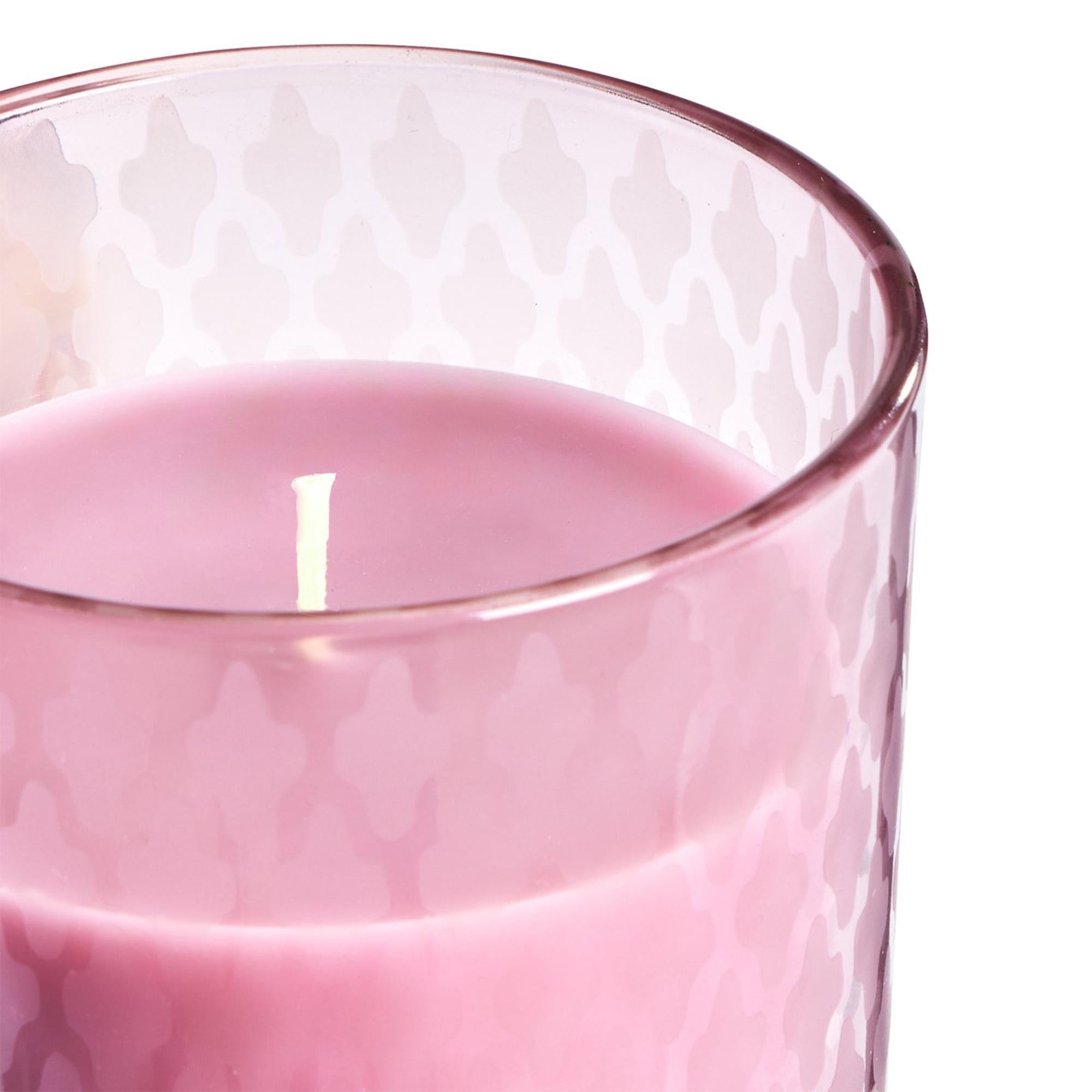 Habitat glass candle with lid Marrakesh 240g - British product