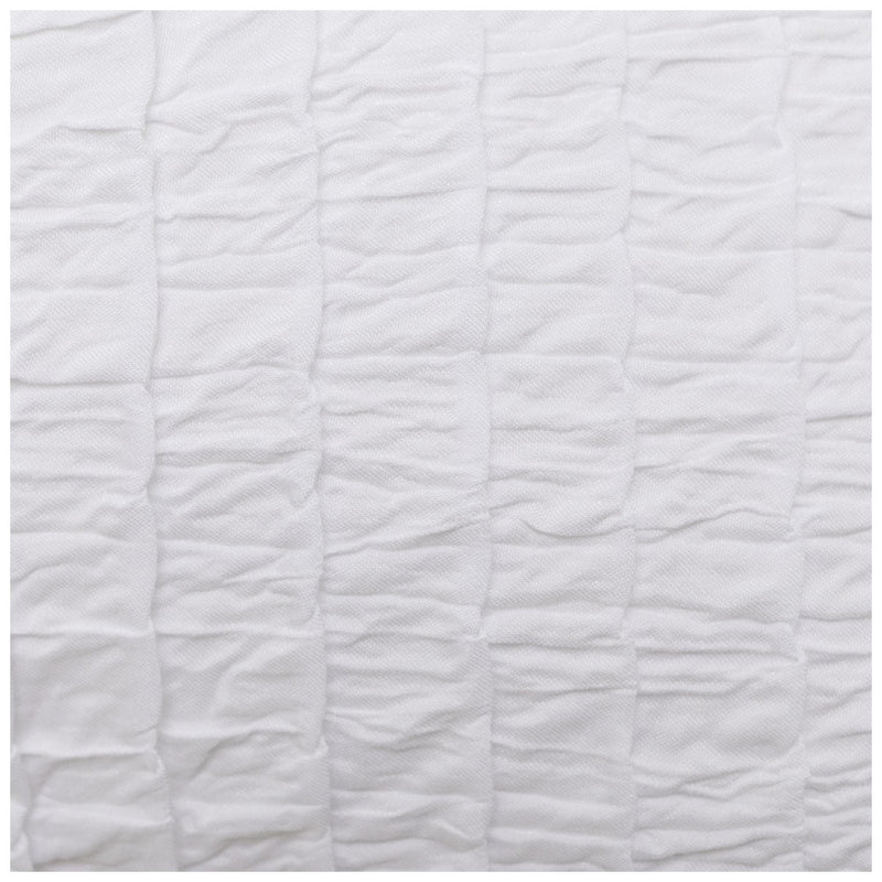 Sainsbury's Home crinkle white bedding set, UK version
