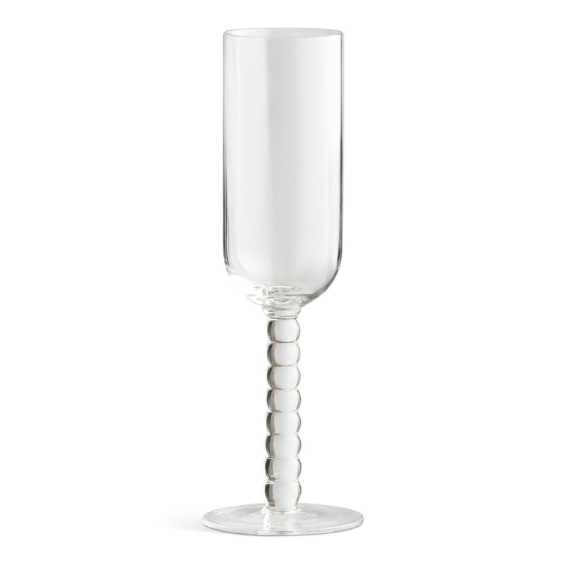 Habitat Bobbin champagne flute clear 235ml (British brand)