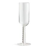 Habitat Bobbin champagne flute clear 235ml (British brand)