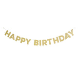 Sainsbury's Home Happy Birthday Bunting Gold 2.5m (British brand)