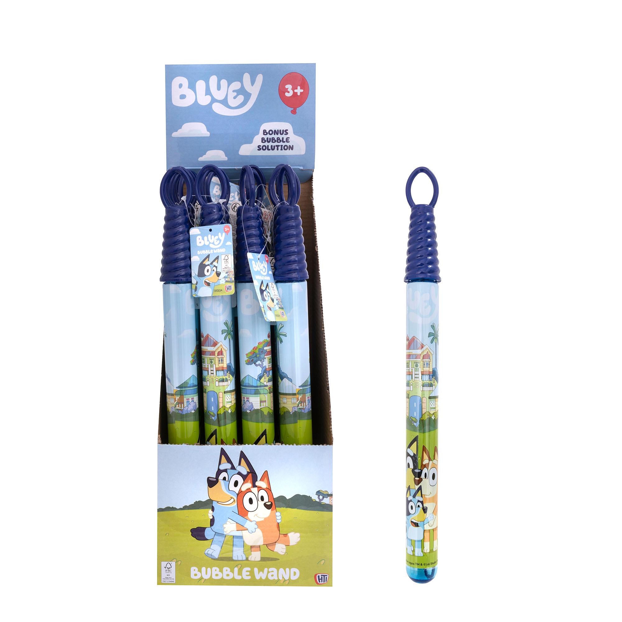 Bubblz Bluey or Peppa Pig Wand