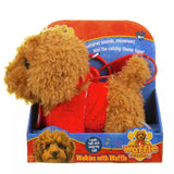 Waffle the Wonder Dog Walkies Soft Toy 25cm (British brand)
