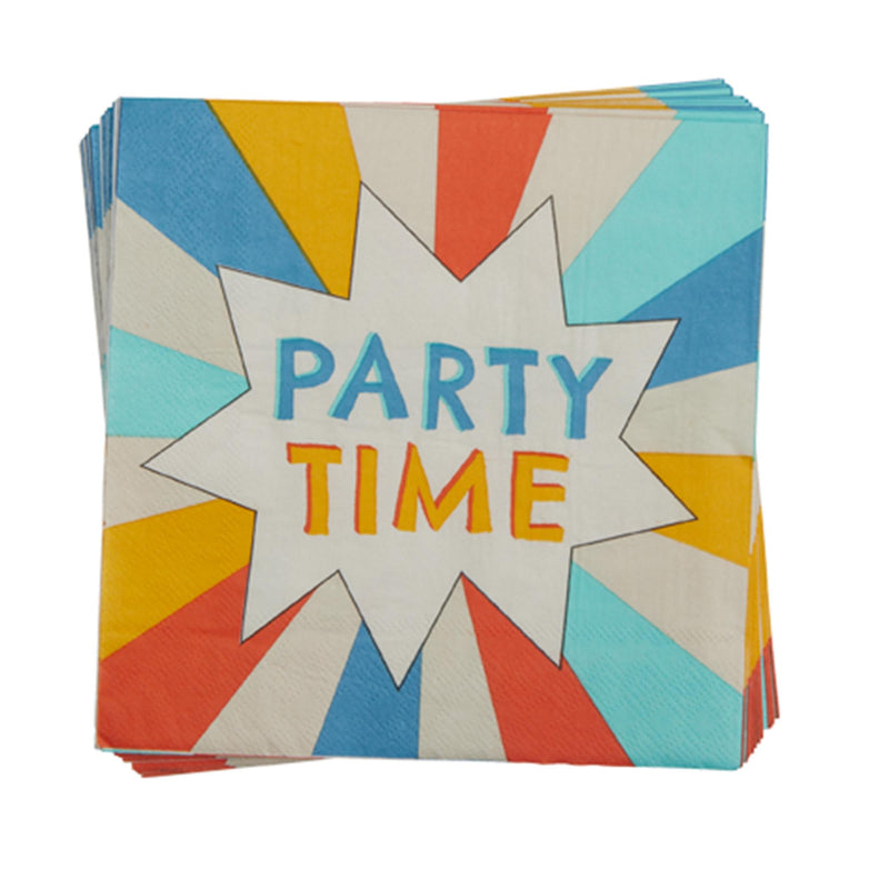 Habitat Kids Heroes Starburst Party Napkins 20pk, UK version