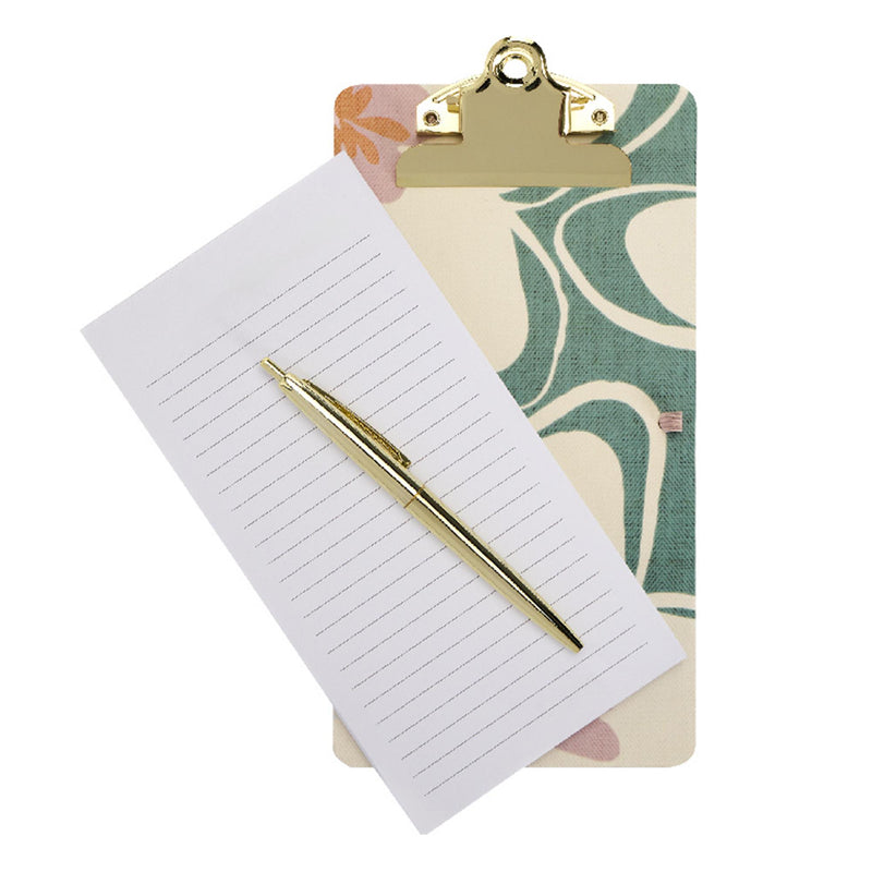 Habitat floral to do list clipboard and pad, UK version