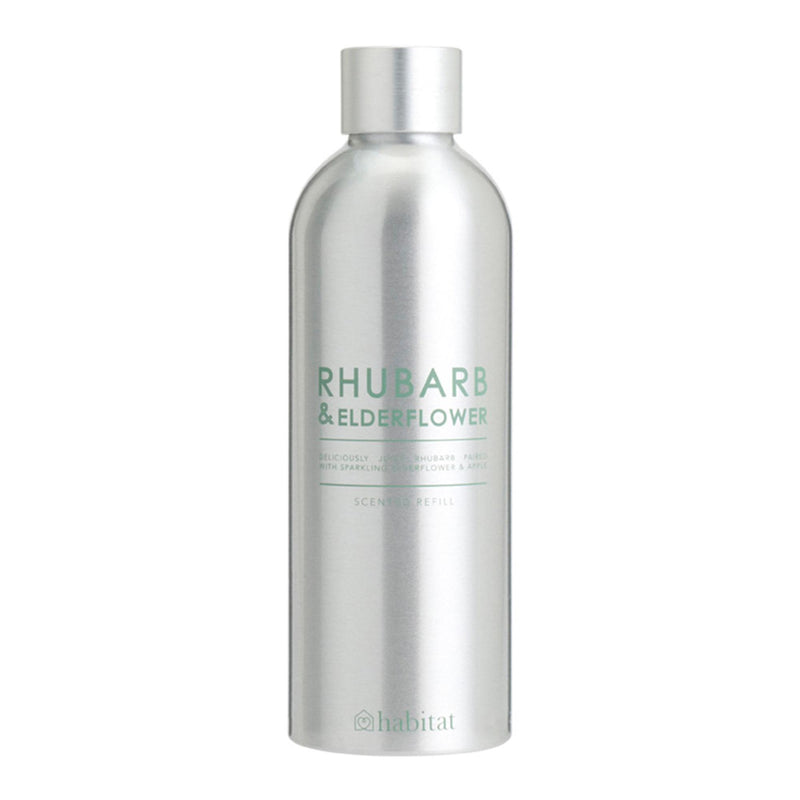 Habitat diffuser refill rhubarb elderflower 180ml, UK version