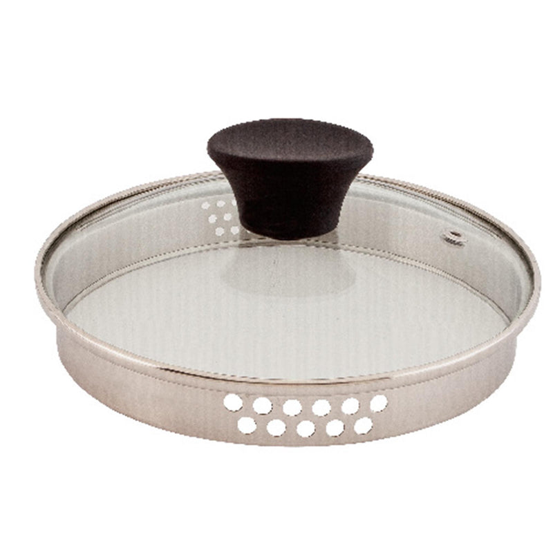Habitat 16cm black saucepan with tempered glass lid, UK version