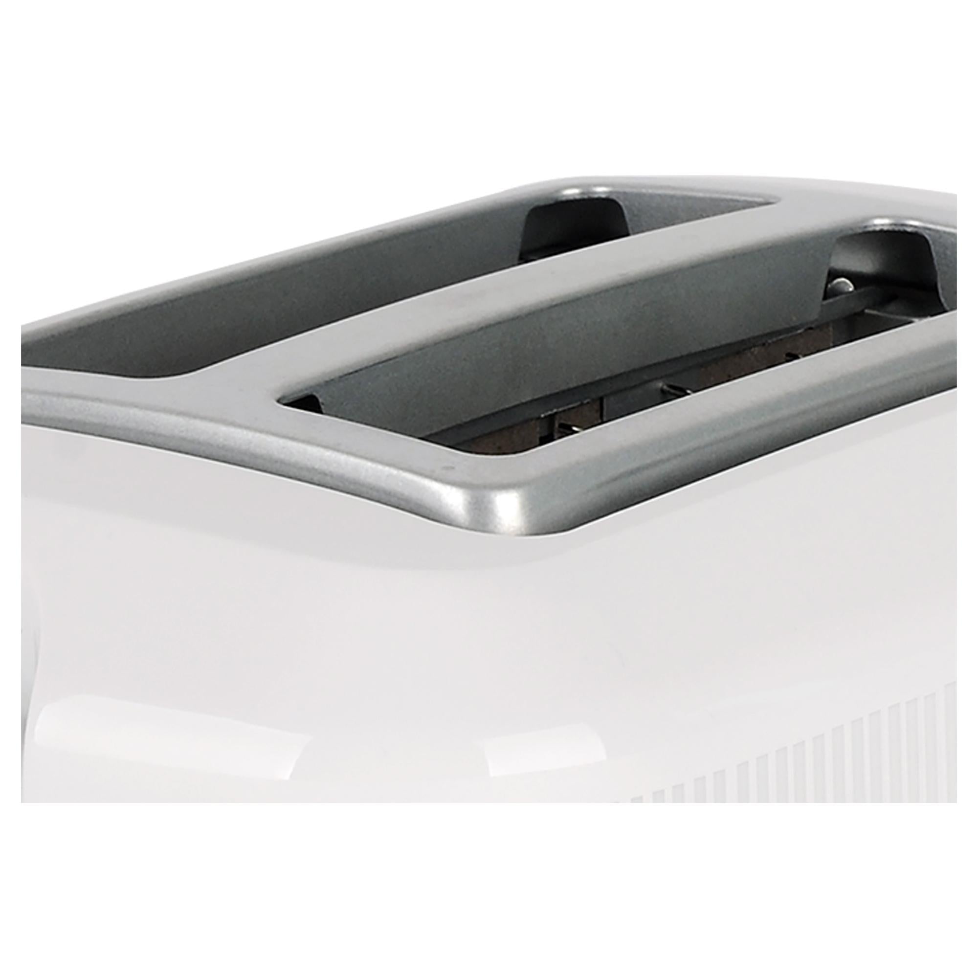 Cookworks 2 Slice Toaster White - British product