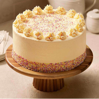 Sainsburys Sainsbury's Taste the Difference Extra Large Rainbow Cake 2.6kg- Buy online at McGrocer