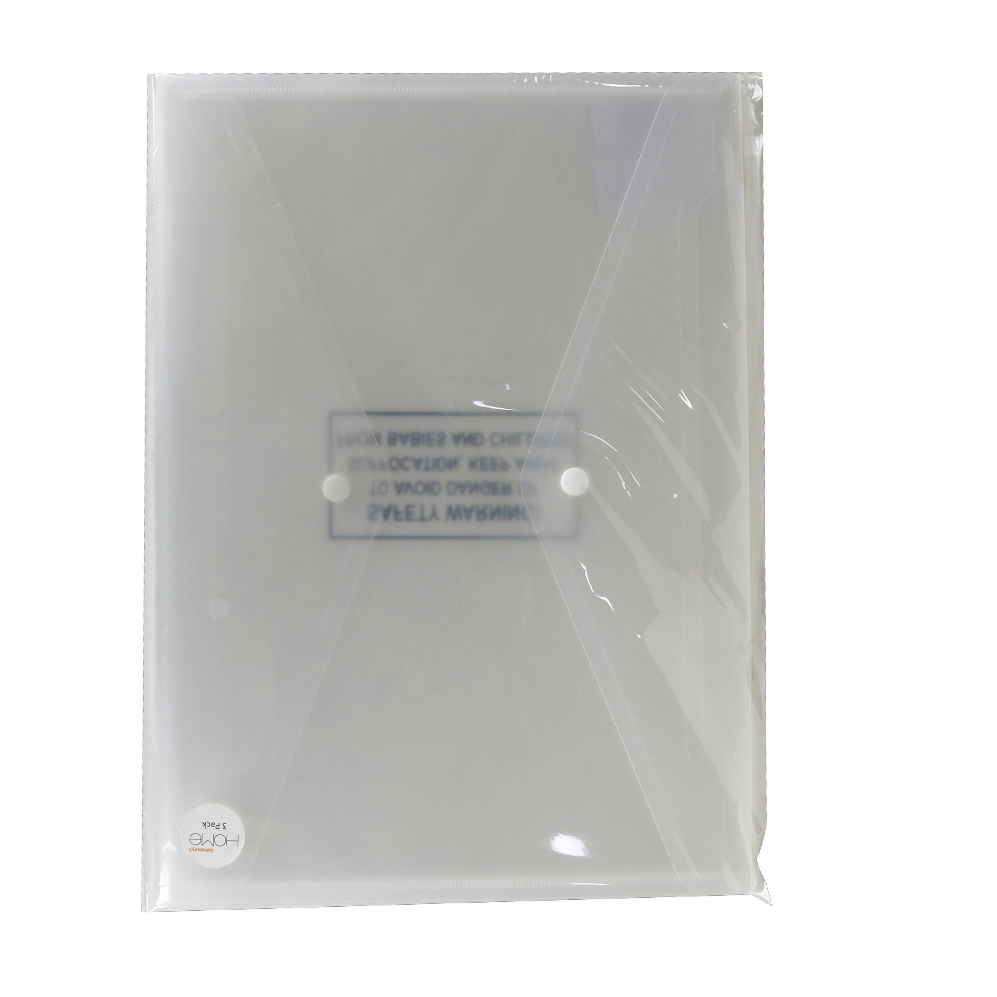 Sainsbury's Home frosted popper wallets 2pk (British brand)