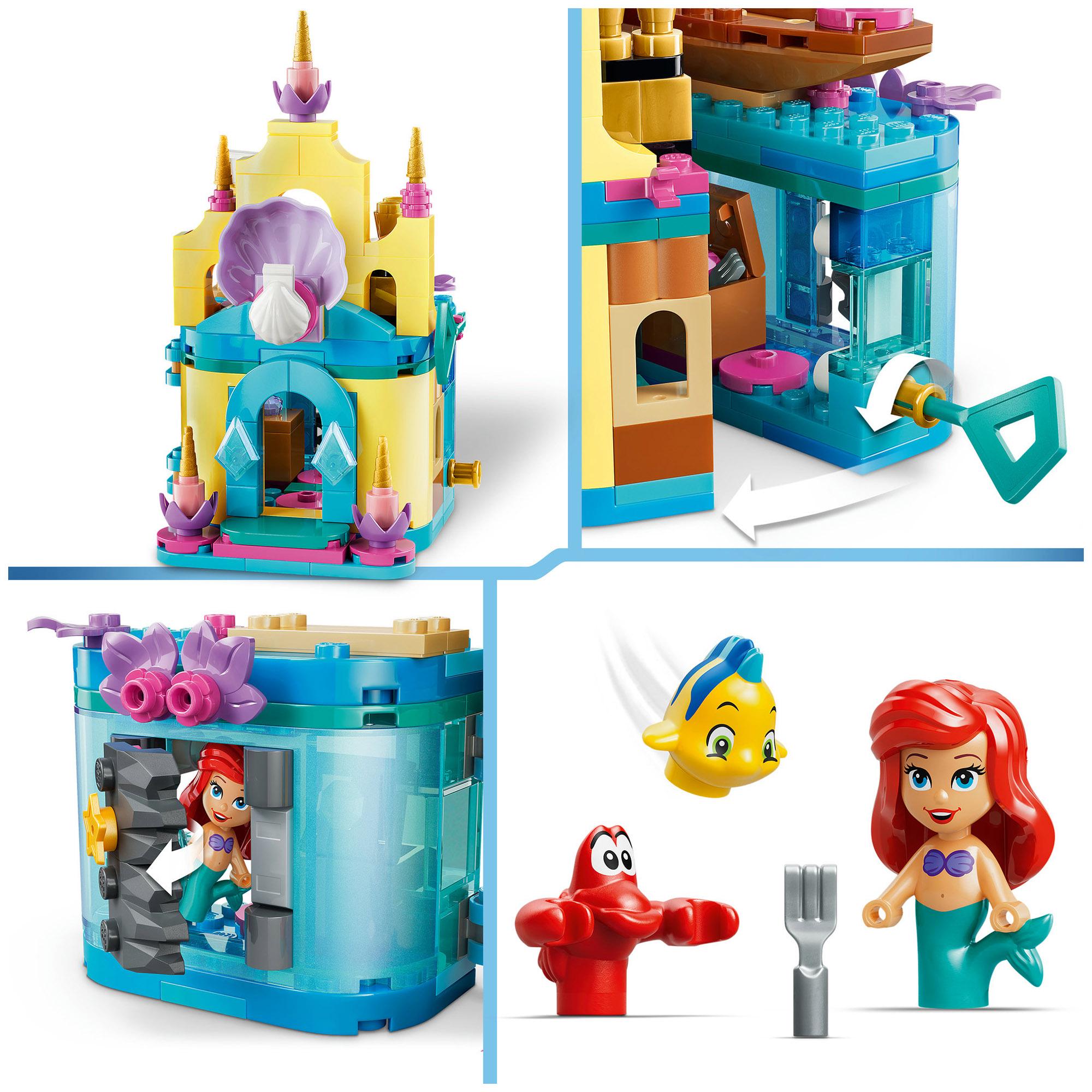 LEGO Disney Ariel mini palace building set 179 pieces - British product