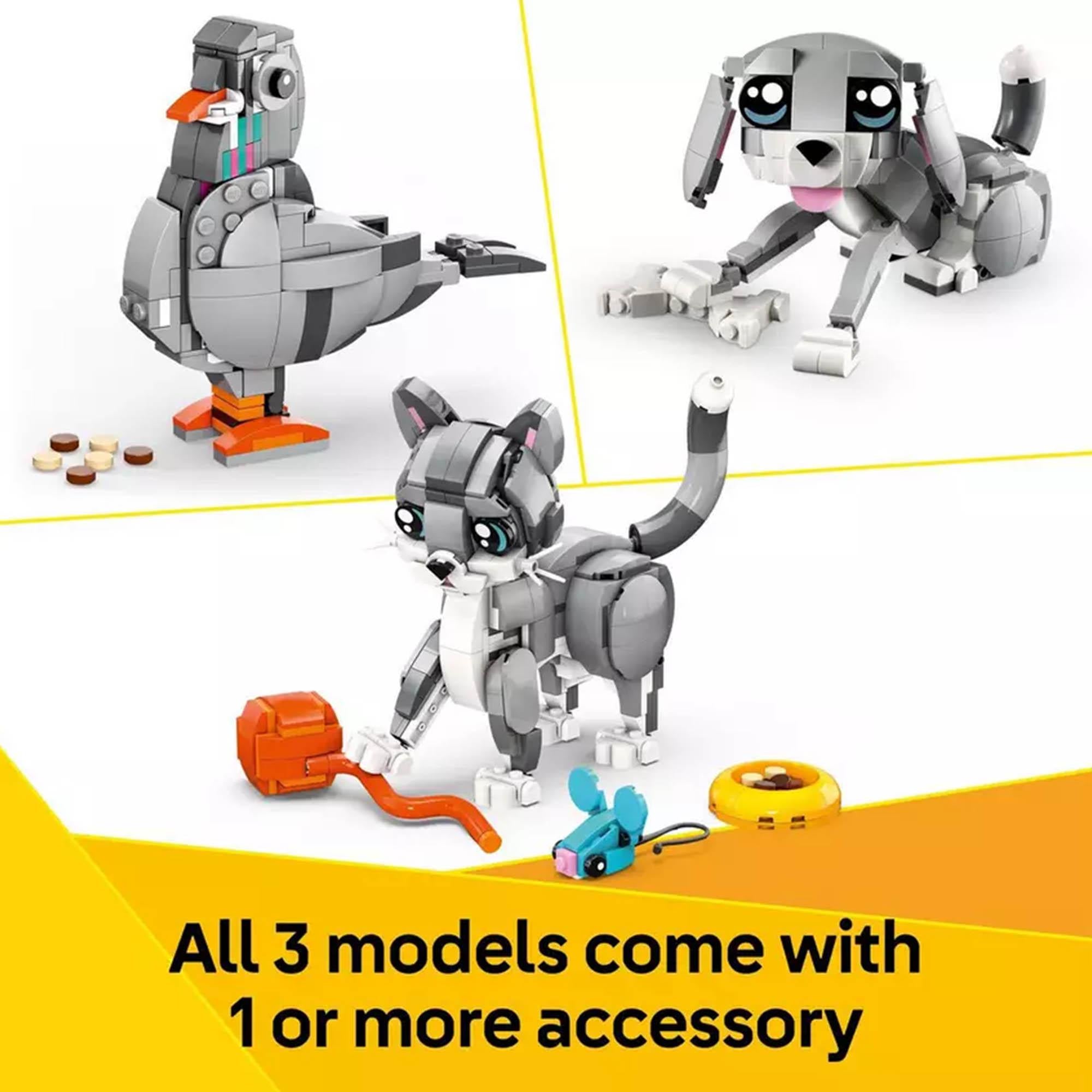 LEGO Creator 3in1 Playful Cat building set 407 pieces (British brand)