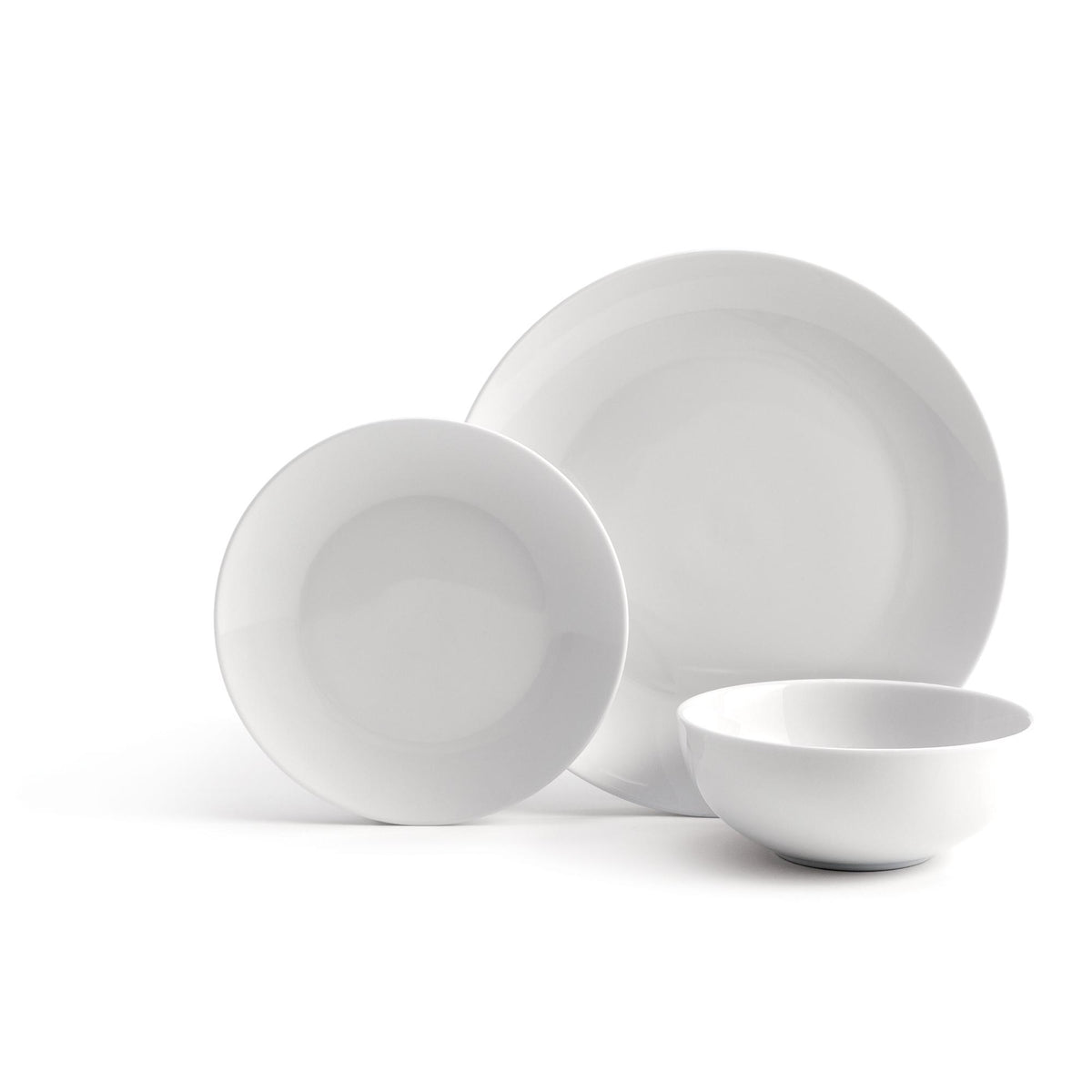 Sainsbury's Home 12pc White Porcelain Dinner Set (British brand)