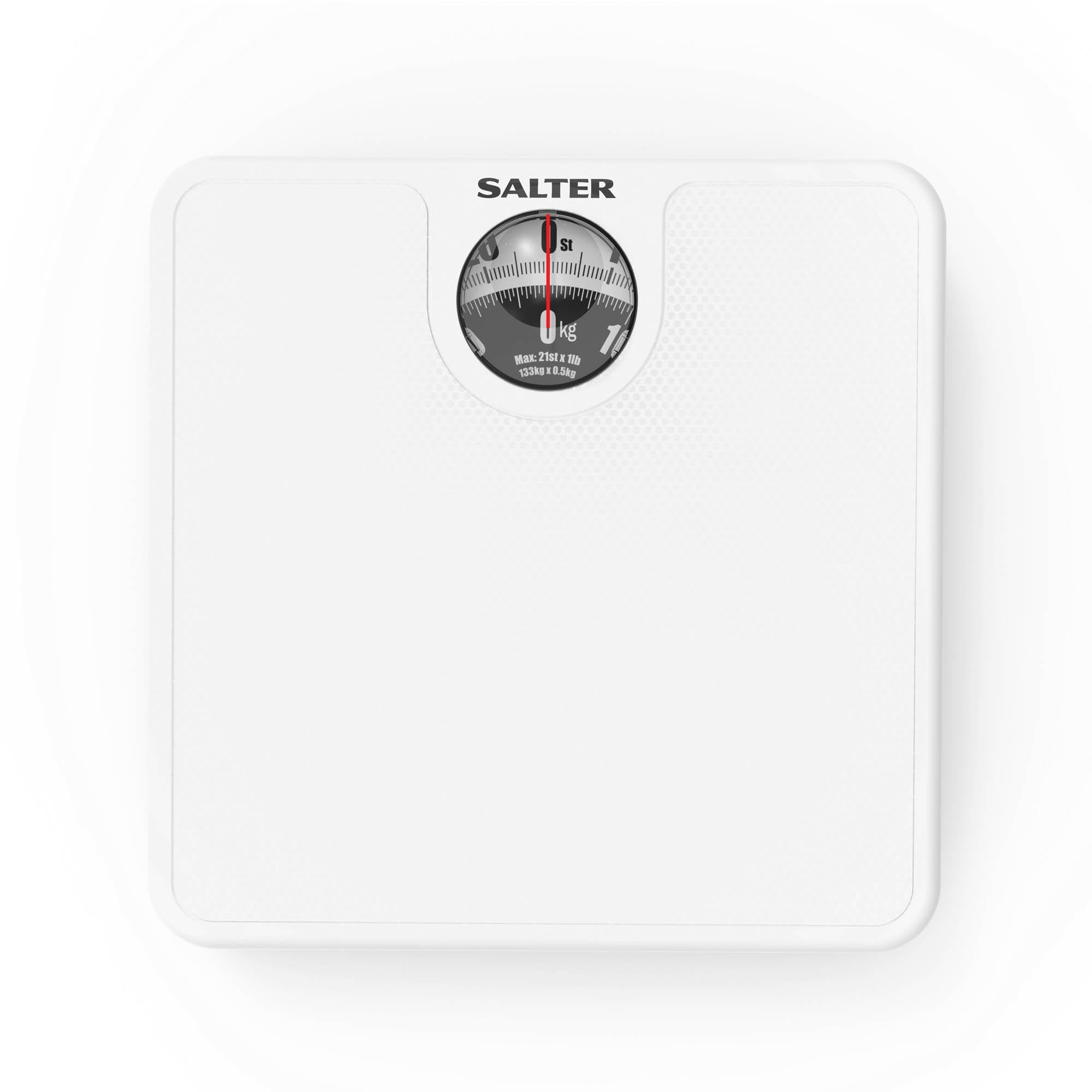 Salter magnifying mechanical bathroom scale, UK version