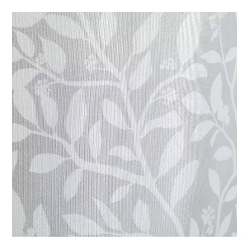 Sainsbury's Home grey floral shower curtain 180x180cm, UK version