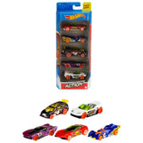 Hot Wheels diecast car pack of 5, UK version