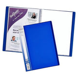 Snopake A4 display book 24 pockets blue, imported from the UK