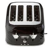 De'Longhi Brillante 4-slice toaster black - British product