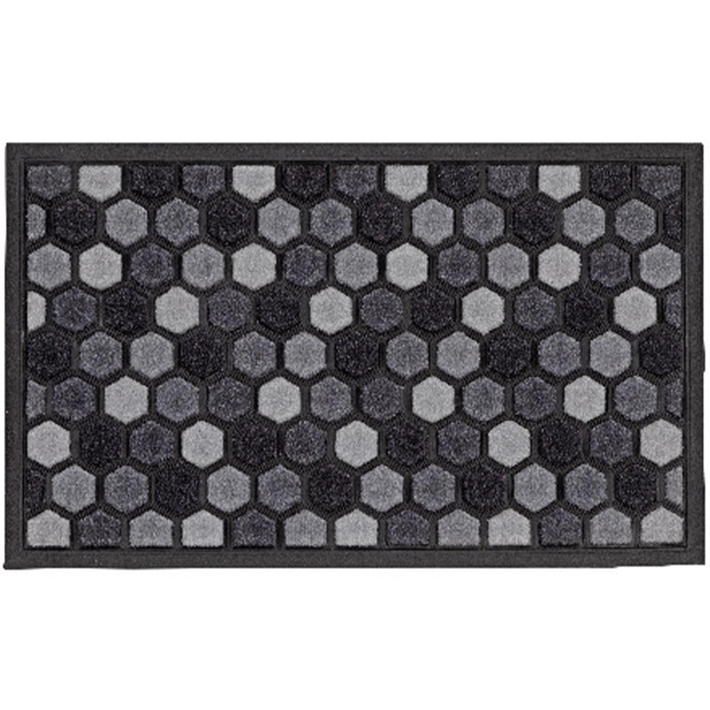Sainsbury's Home grey short pile doormat 75x45cm (British brand)