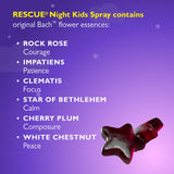 Bach Rescue Night Kids Gummies 30ct raspberry flavour, UK version