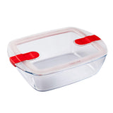 Pyrex Cook & Heat 2.6L rectangular glass dish - British product