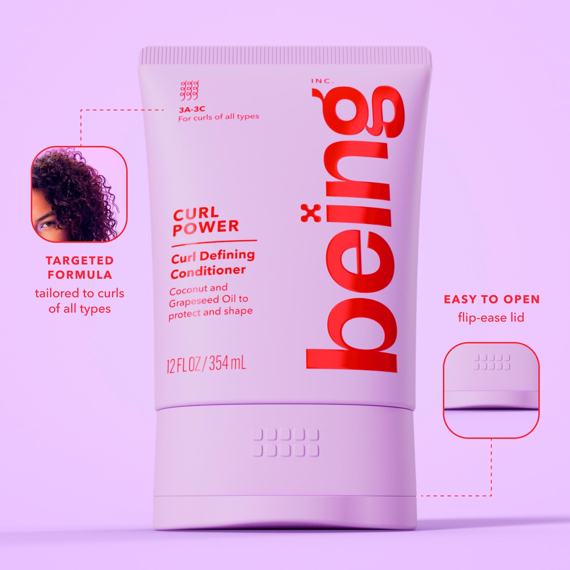 Being Curl Power Defining Conditioner 354ml, imported from the UK