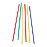 Sainsbury's mixed rainbow paper straws 50 pack (British brand)