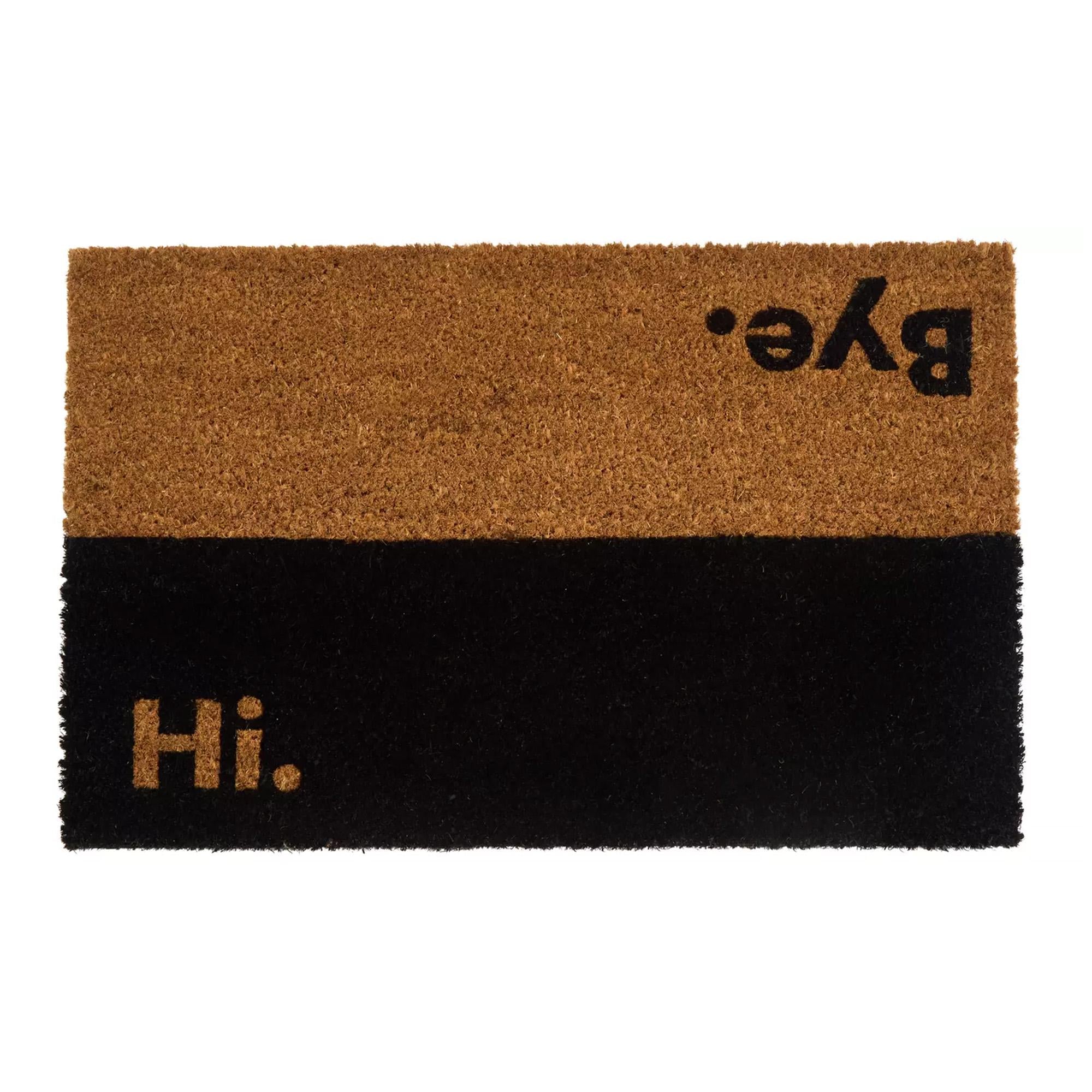 Sainsbury's Home Hi Bye coir doormat 40x60cm (British brand)
