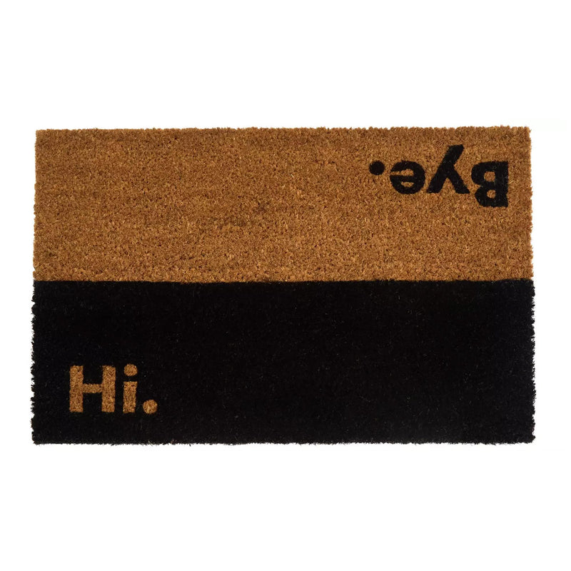 Sainsbury's Home Hi Bye coir doormat 40x60cm (British brand)