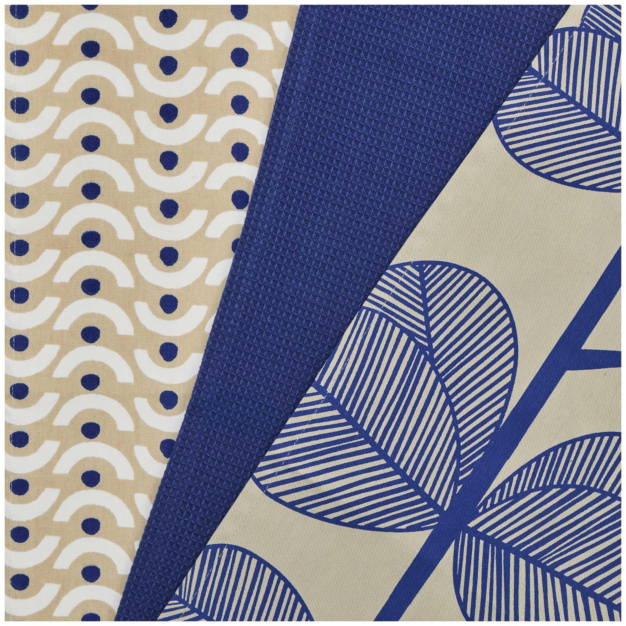 Habitat pack of 3 tea towels 46x66cm, UK version