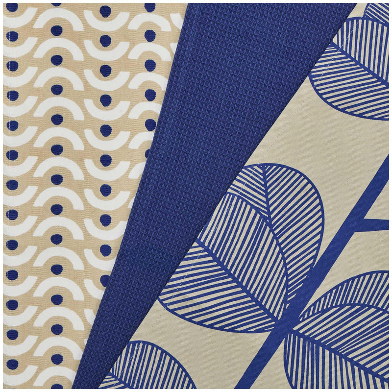 Habitat pack of 3 tea towels 46x66cm, UK version