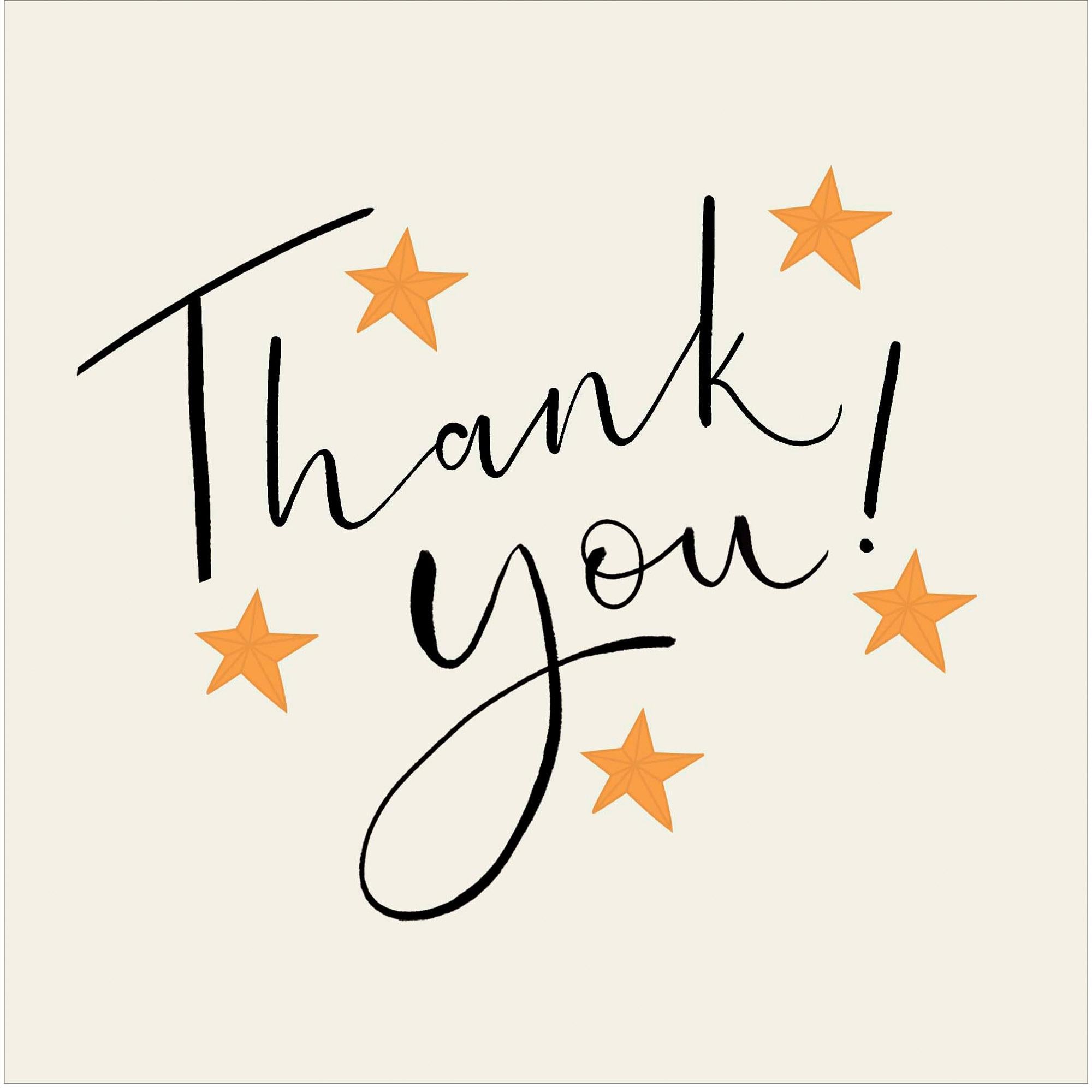 Sainsbury's Thank You Greeting Card 15.9cm (British brand)