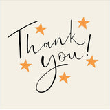 Sainsbury's Thank You Greeting Card 15.9cm (British brand)