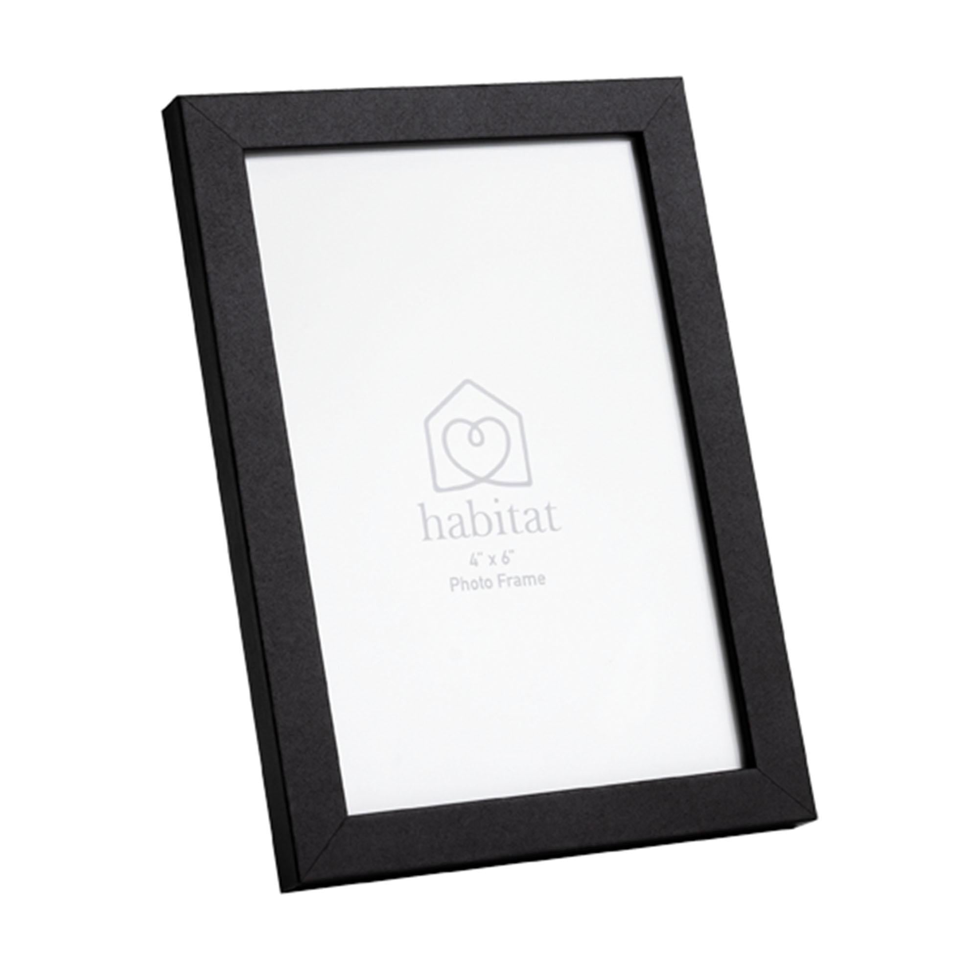 Sainsbury's Home black wooden picture frame 4x6 inch - British product