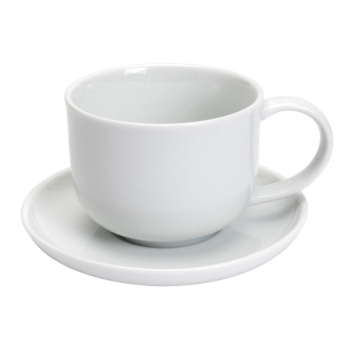 Habitat Riko Fine Porcelain Tea Cup and Saucer, UK version