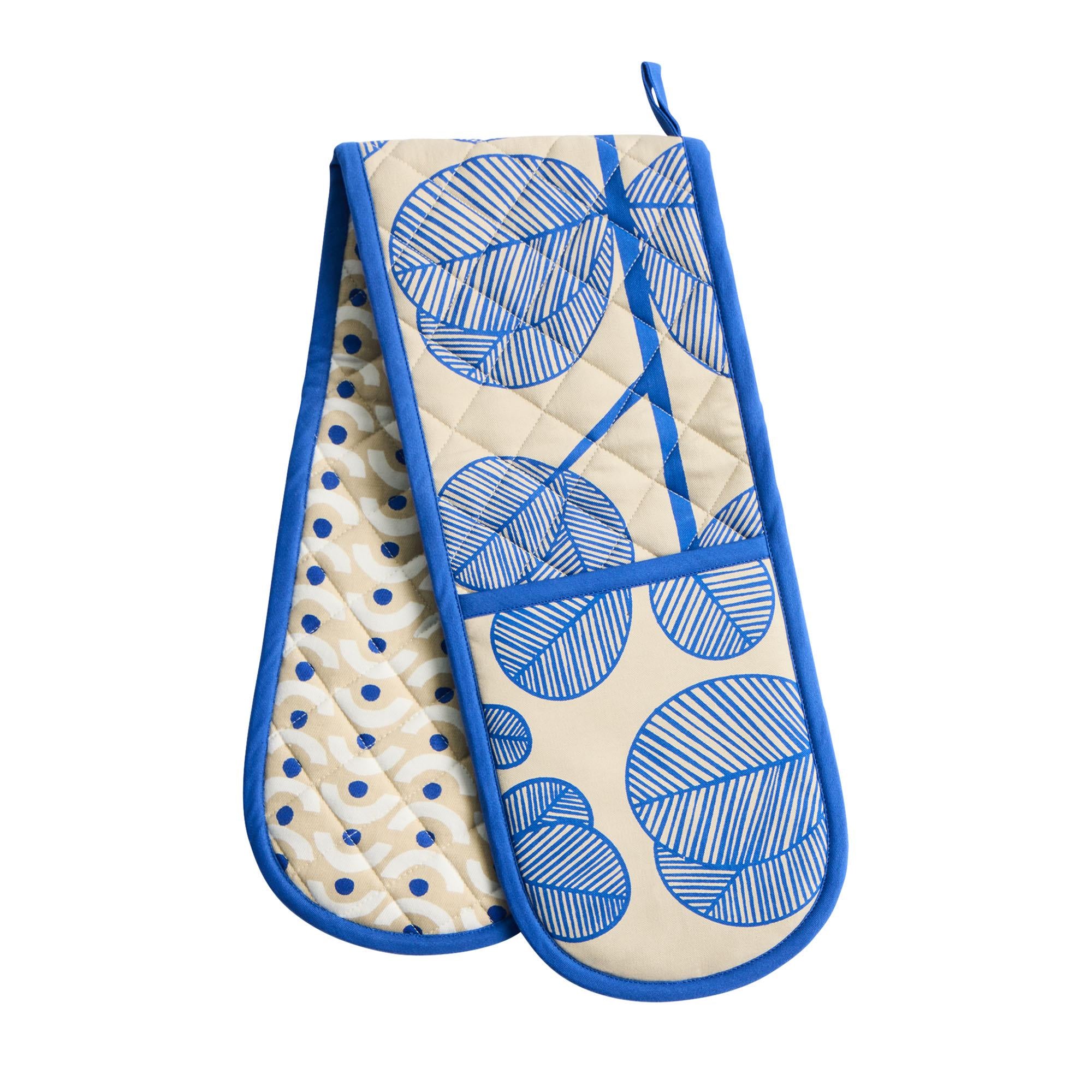 Habitat Stem & Wiggle double oven glove 19x92cm (British brand)