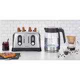 Cookworks electric kettle illuminating glass 1.7 Litre - British product