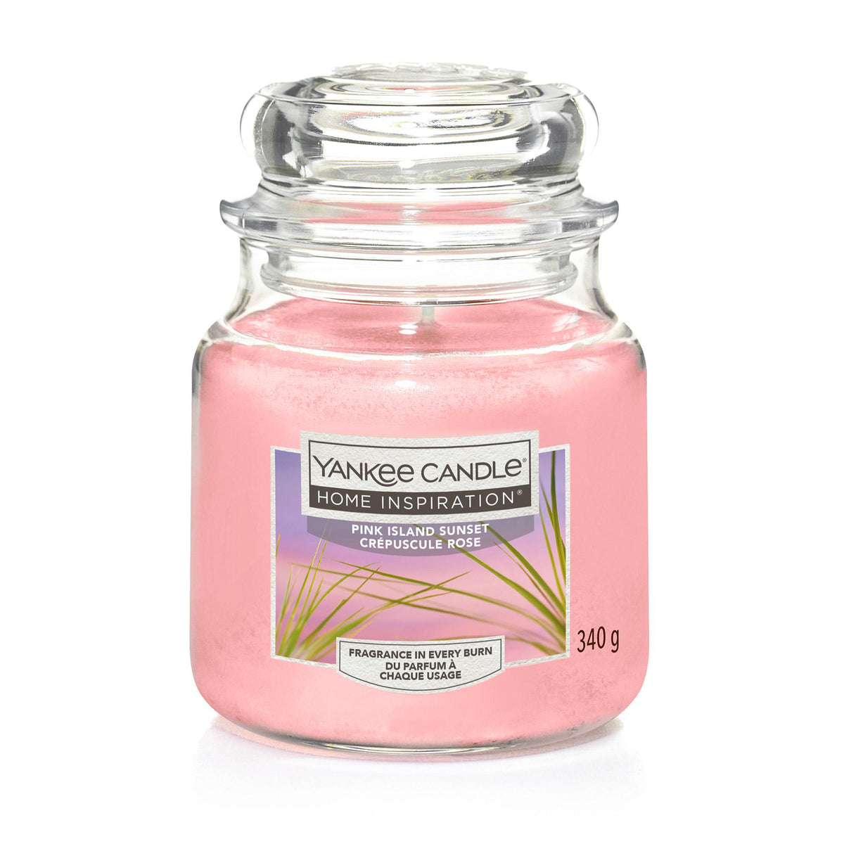 Yankee Candle Pink Island Sunset candle medium jar, UK version