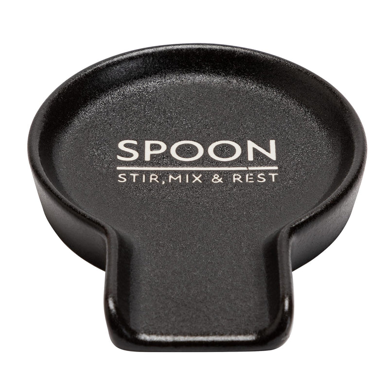 Habitat industrial spoon rest in black colour, UK version