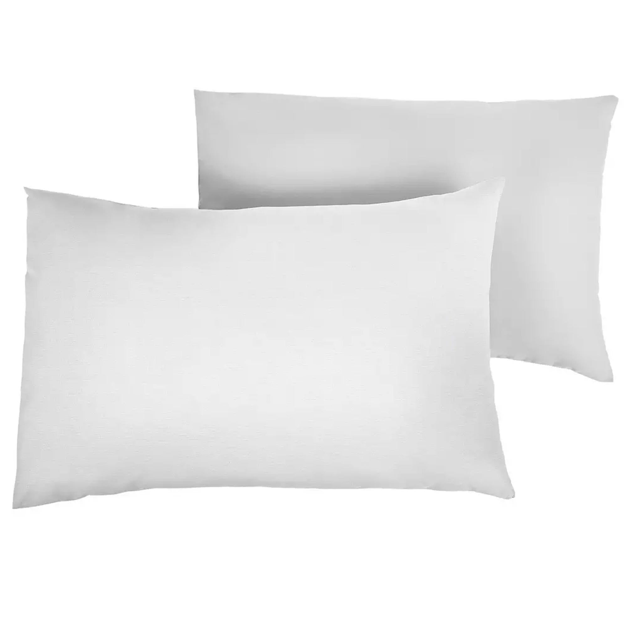 Habitat dove grey cotton rich pillowcase pair, imported from the UK