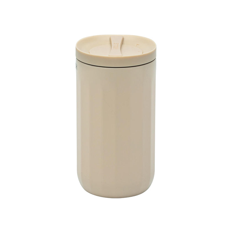 Smash Linear Beige travel coffee cup (British brand)