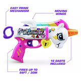XSHOT Blastercorn unicorn toy blaster with darts (British brand)