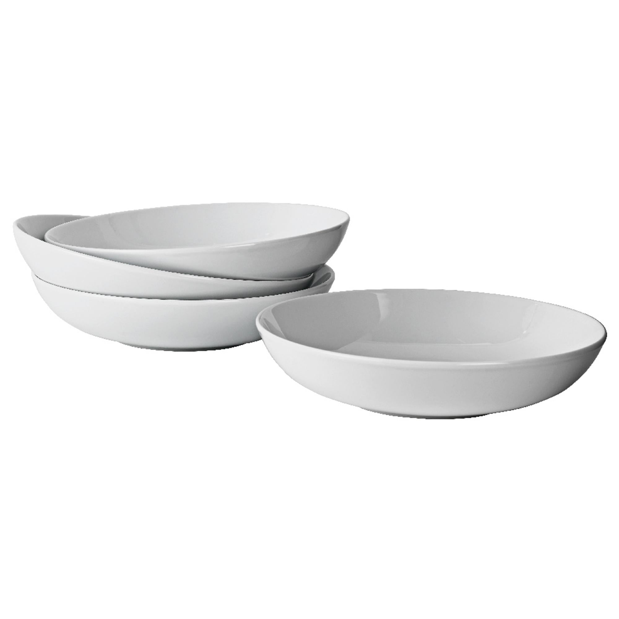 Sainsbury's white porcelain pasta bowl - British product