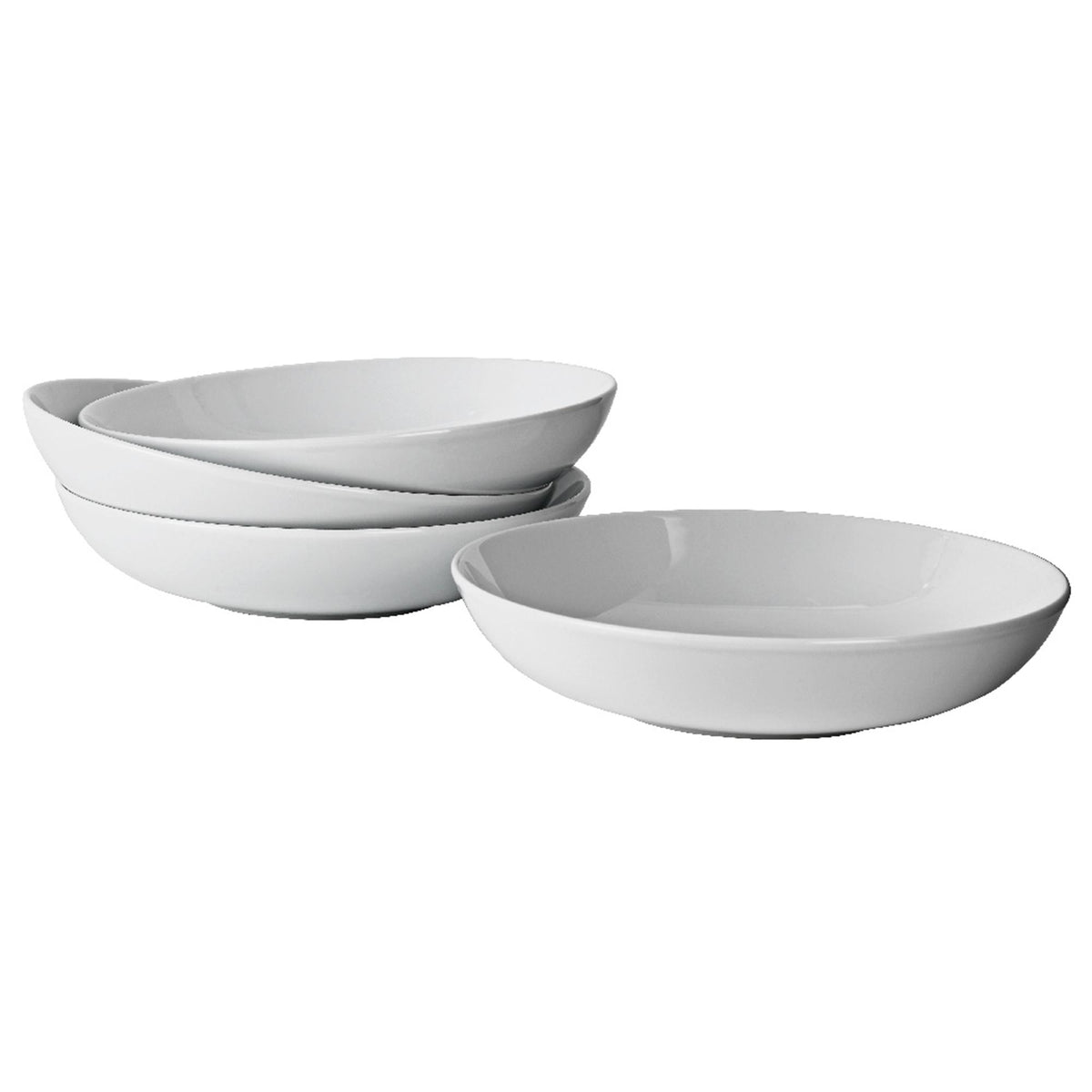Sainsbury's white porcelain pasta bowl - British product