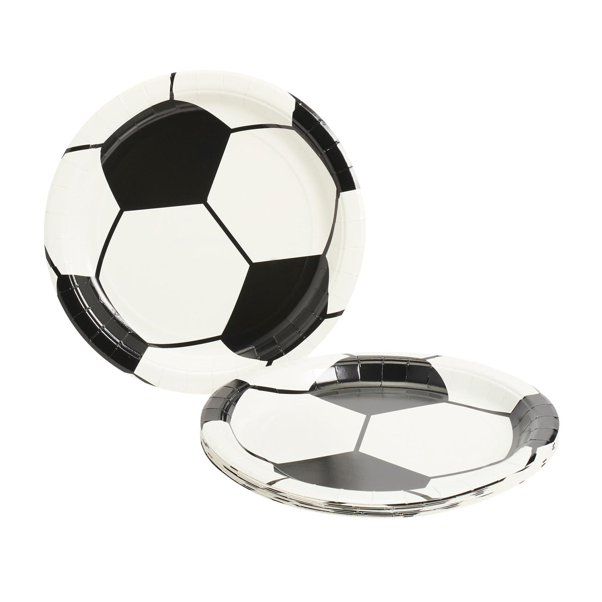 Sainsbury's Home football paper plates 23cm 10 pack (British brand)