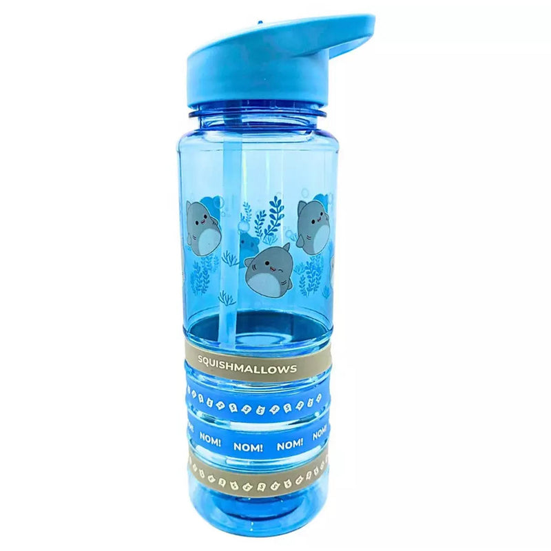Squishmallows shark sipper water bottle 580ml, UK version