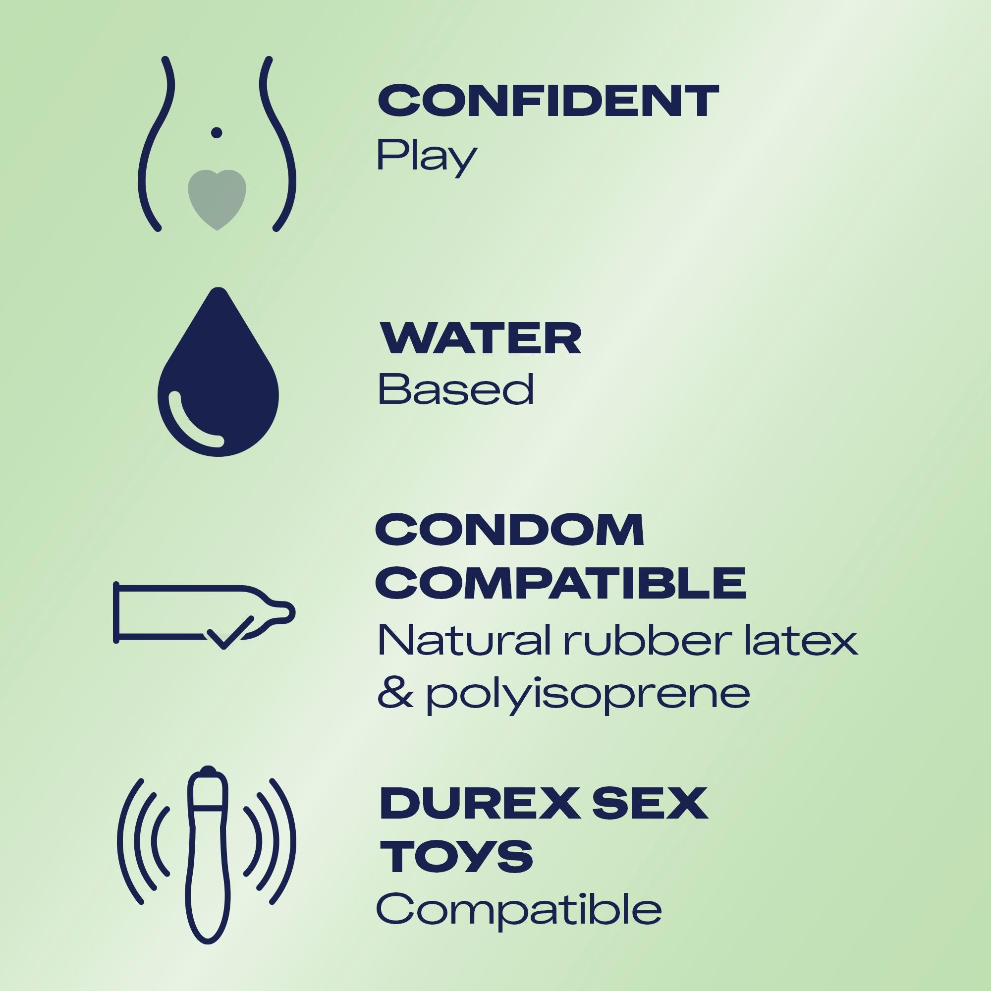 Durex Naturals intimate water-based lubricant 100ml (British brand)