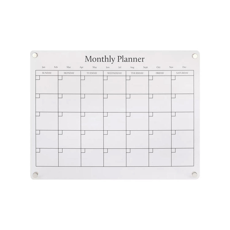 Sainsbury's Home acrylic monthly magnetic planner H30 W40cm - British product
