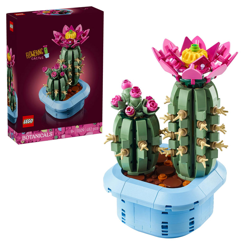 LEGO Botanicals Flowering Cactus building set, imported from the UK