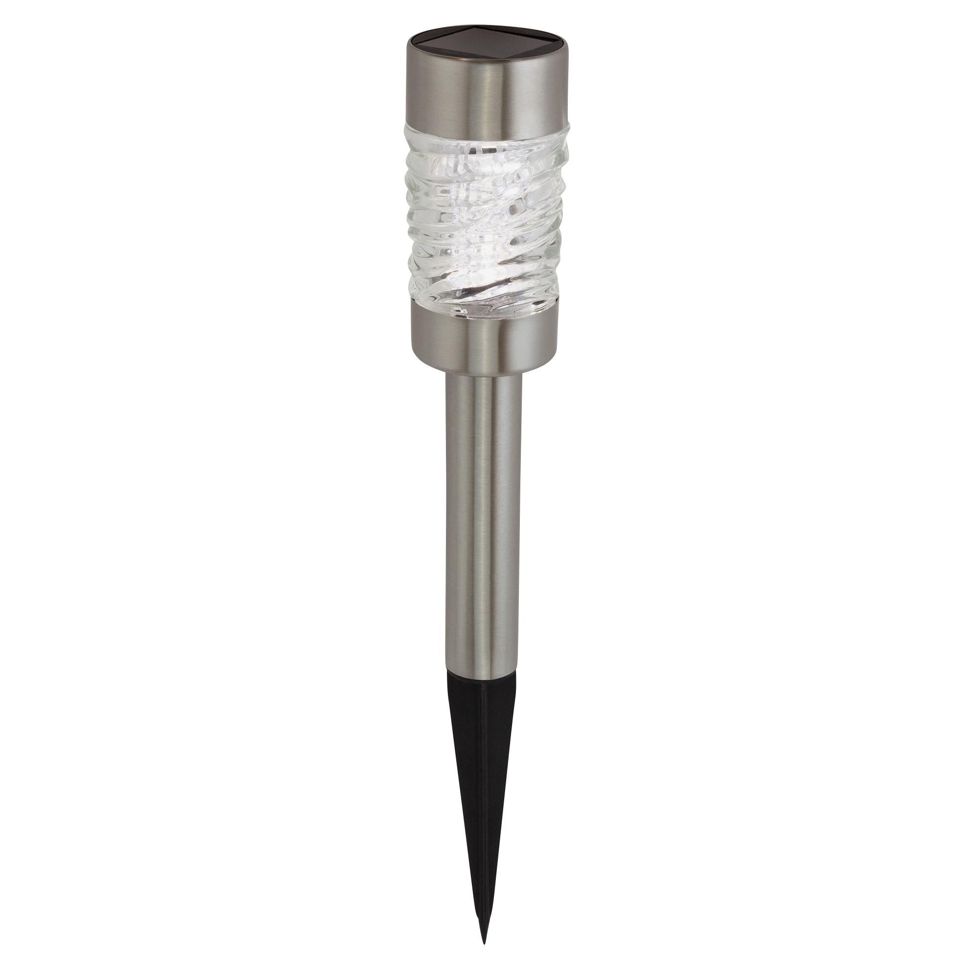 Sainsbury's Home solar stake light rippled flare 3 lumen (British brand)